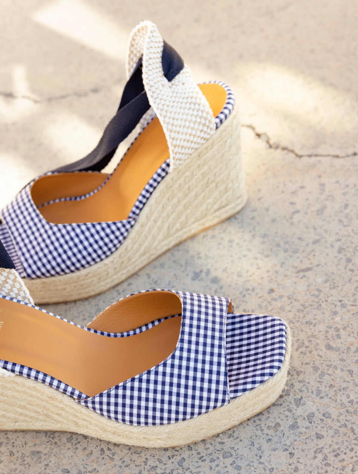 Navy Gingham