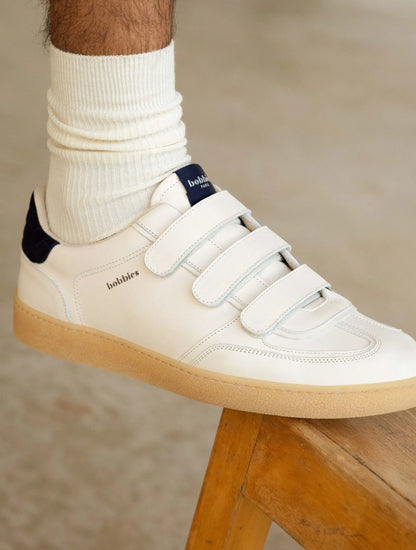 Cream & Navy