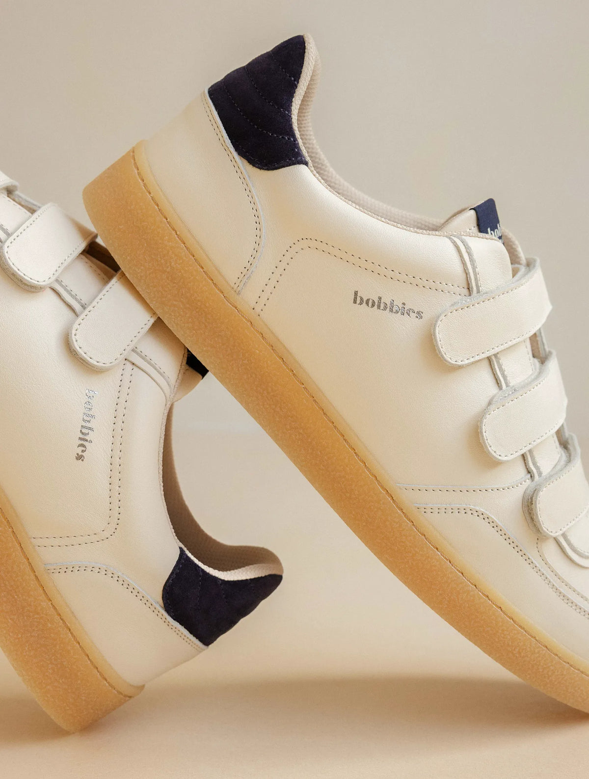 Cream & Navy