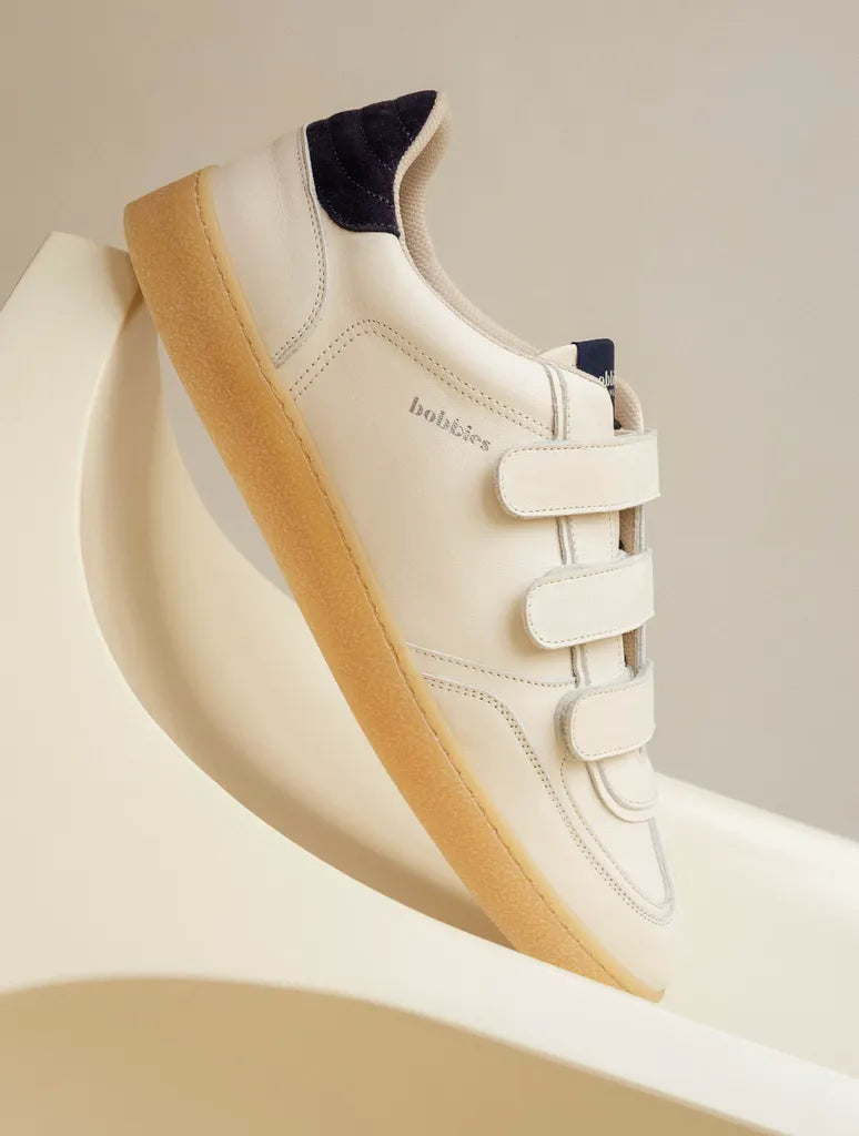 Cream & Navy