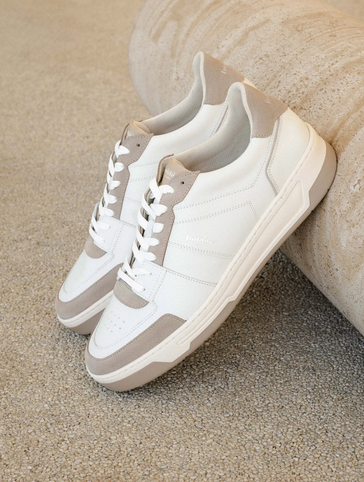 Off-White & Ash Beige