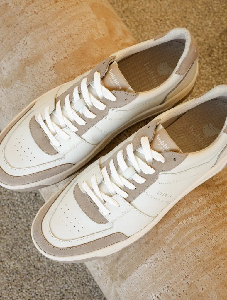 Off-White & Ash Beige