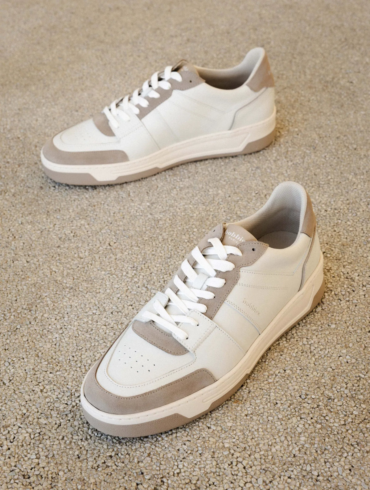 Off-White & Ash Beige