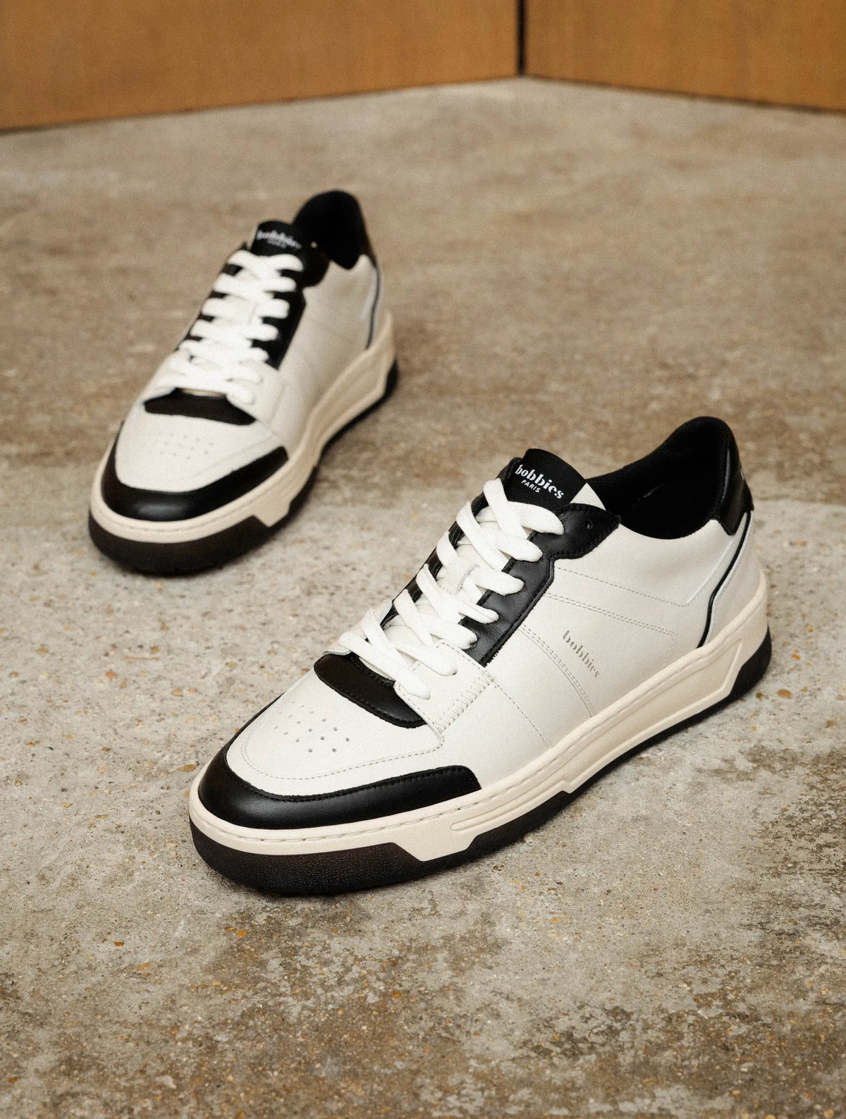 Off-White & Deep Black