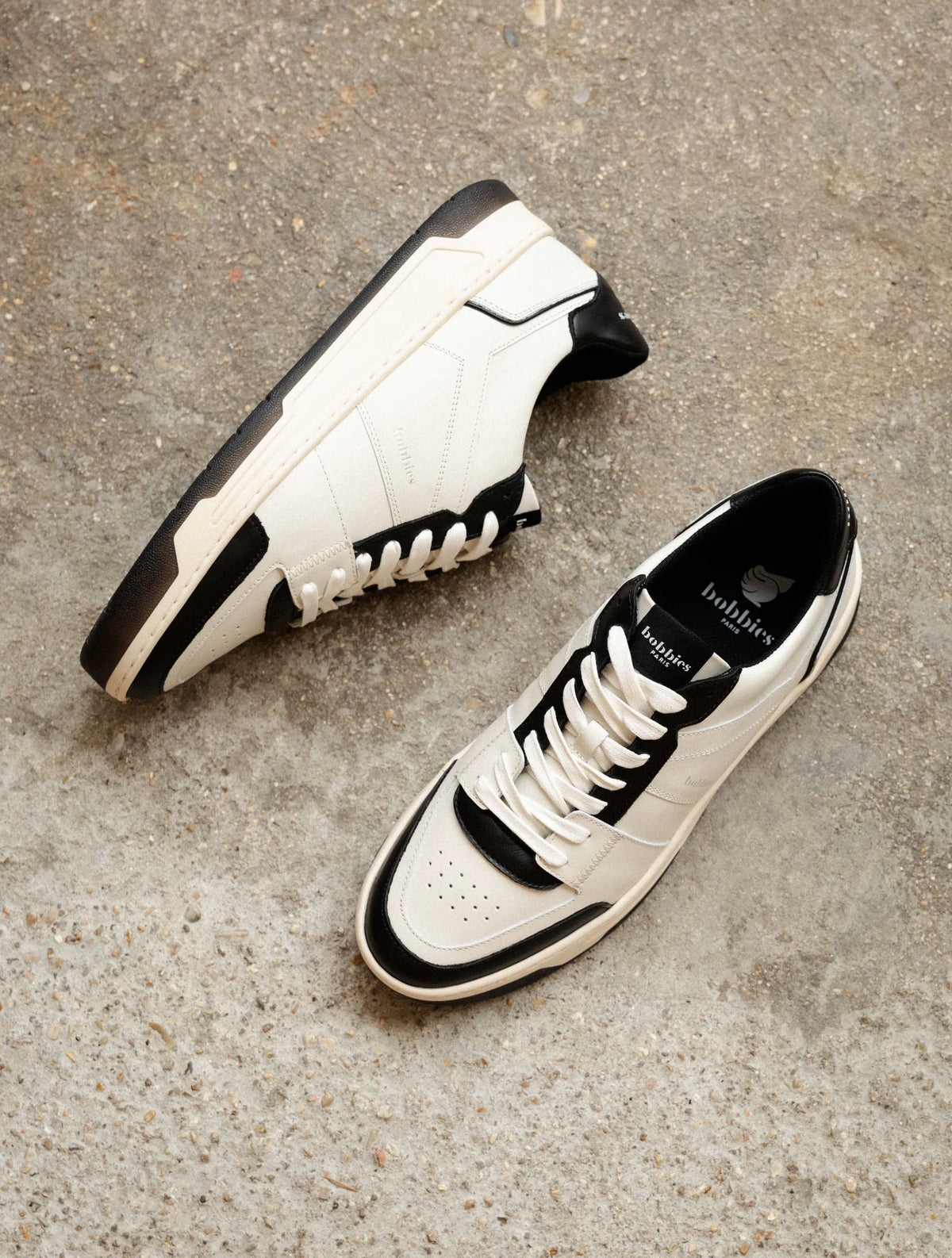 Off-White & Deep Black