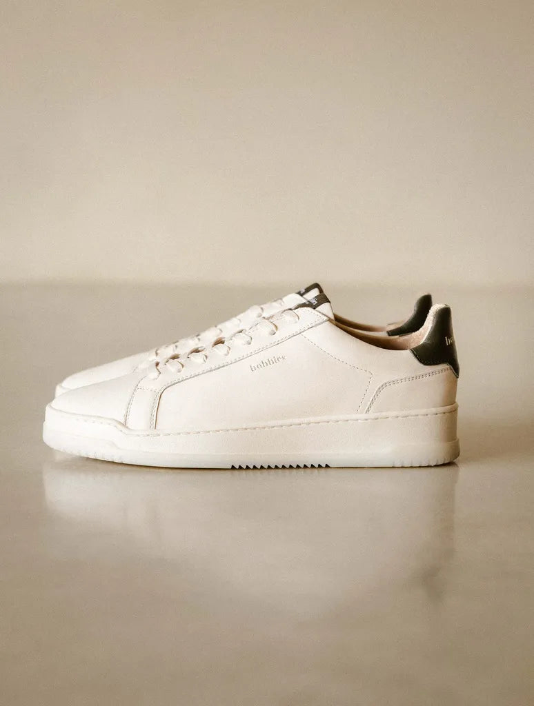 Cream & Bottle Green