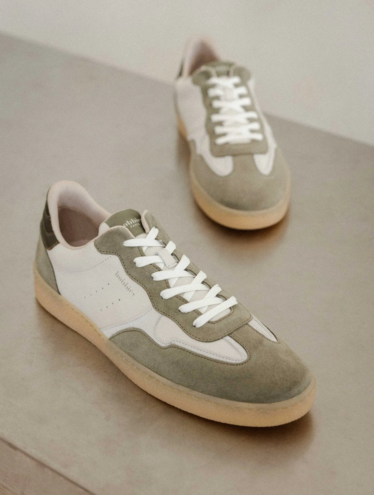Off-White & Ash Green