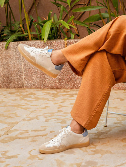 Off-White & Cool Blue