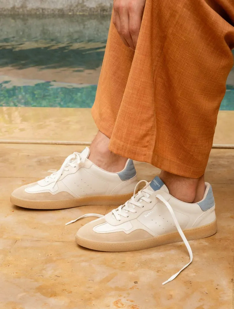 Off-White & Cool Blue