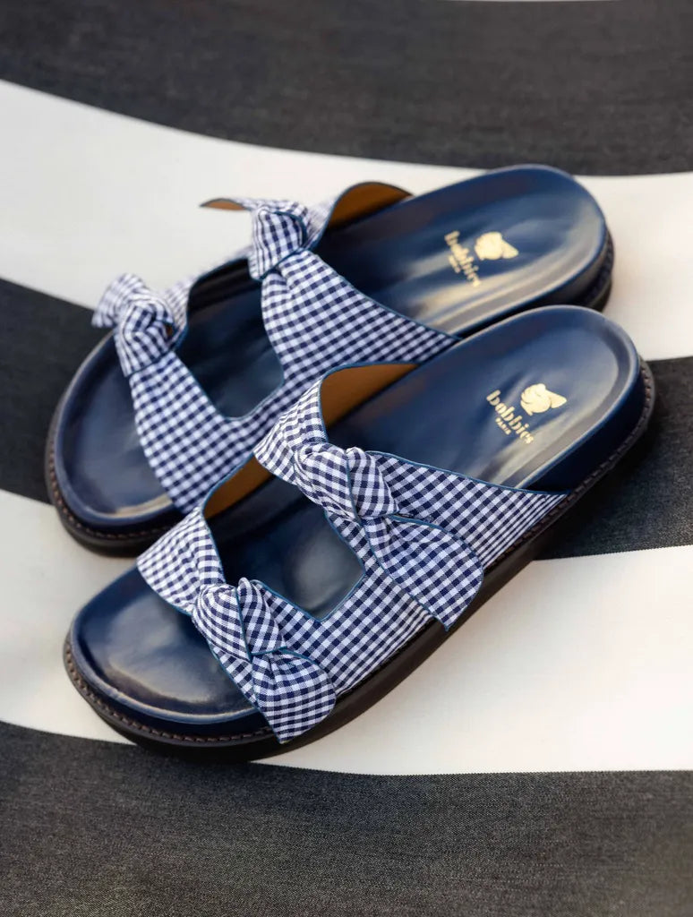 Navy Gingham