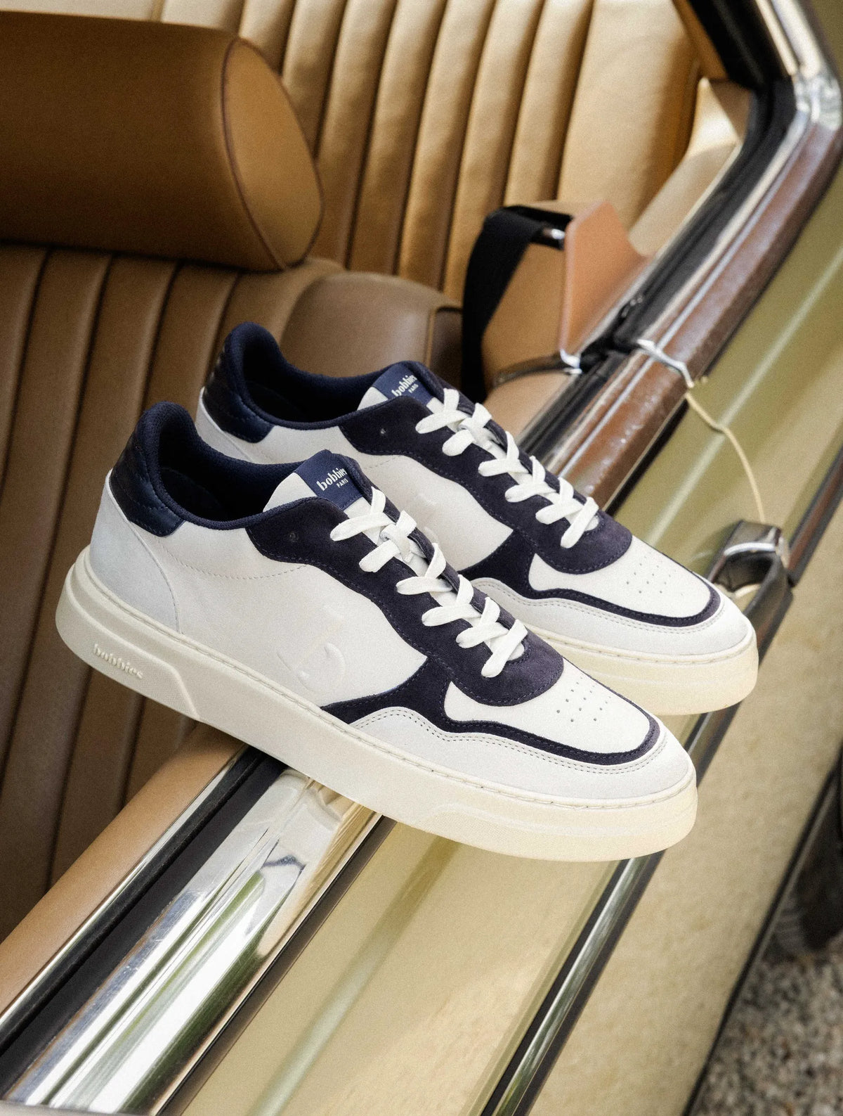 Off-White & Navy