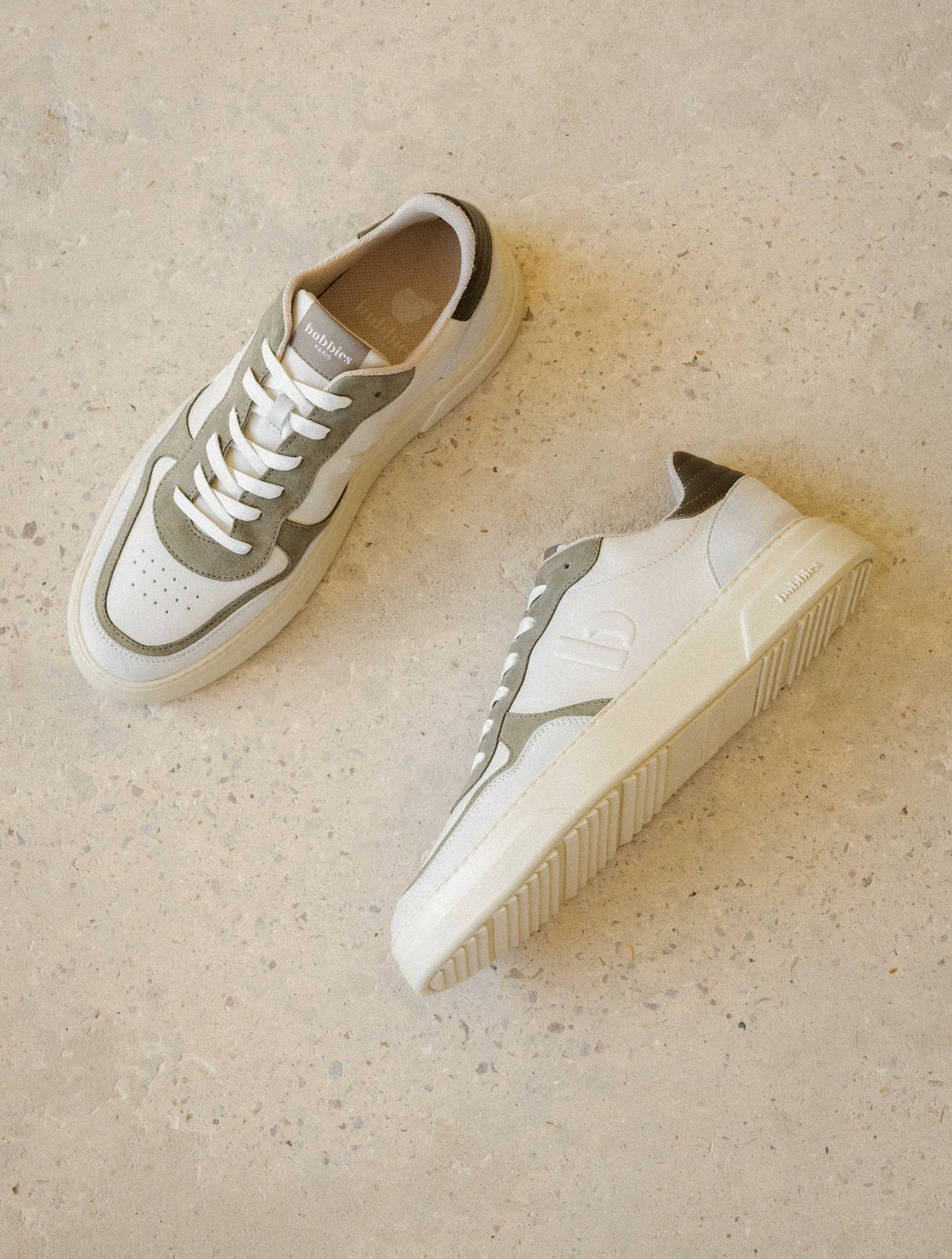Off-White & Ash Green