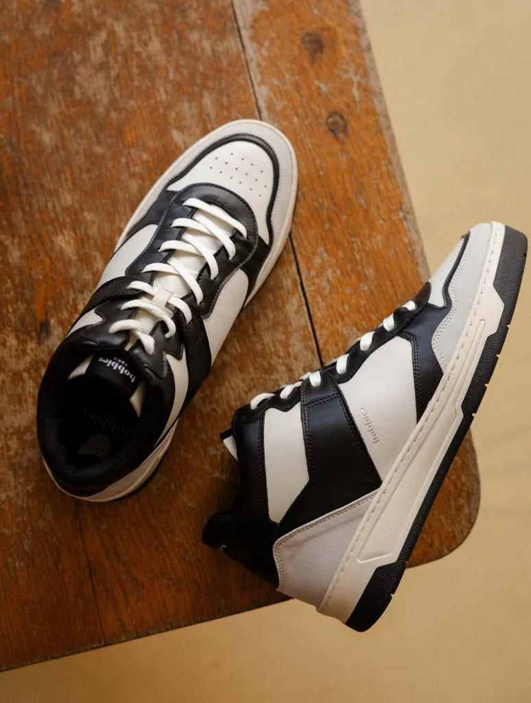 Off-White & Deep Black