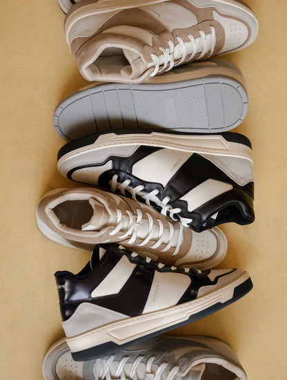 Off-White & Deep Black
