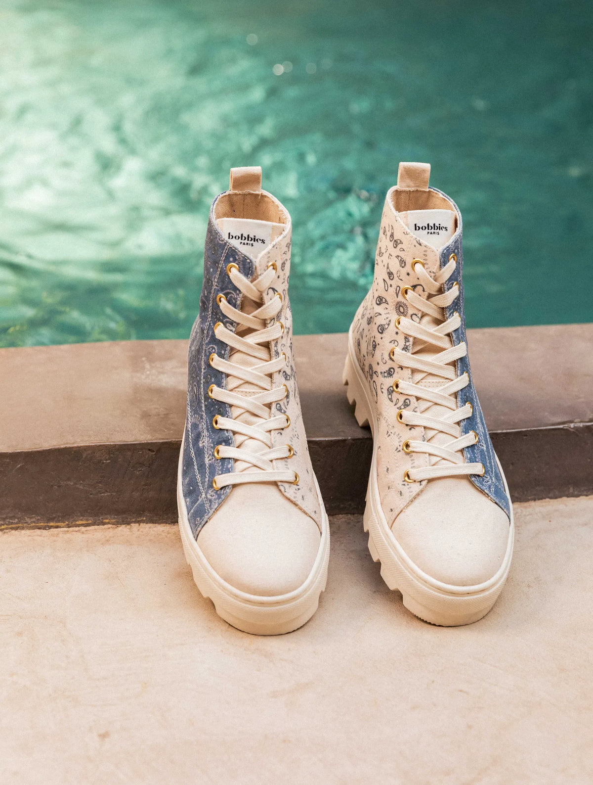 California Blue & Cream
