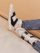 Off-White & Navy Blue