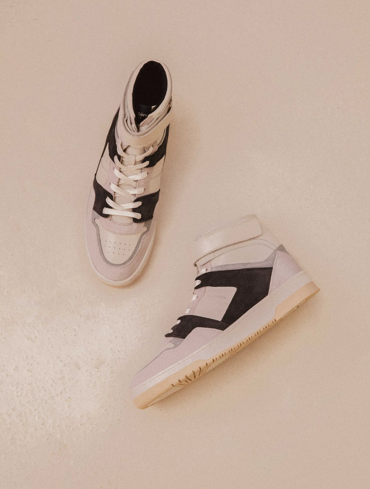 Off-White & Navy Blue