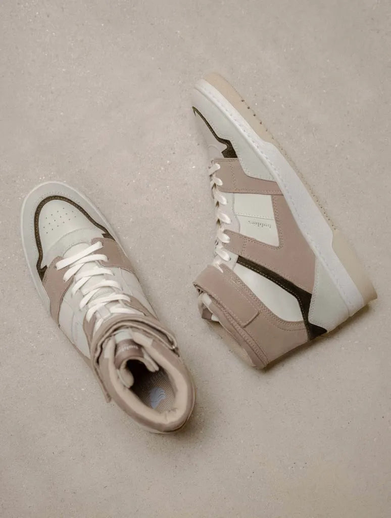 Off-White & Linen Taupe