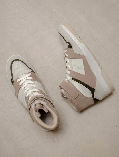 Off-White & Linen Taupe