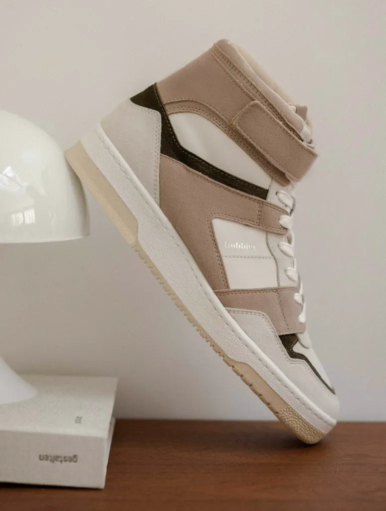 Off-White & Linen Taupe