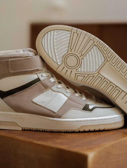 Off-White & Linen Taupe