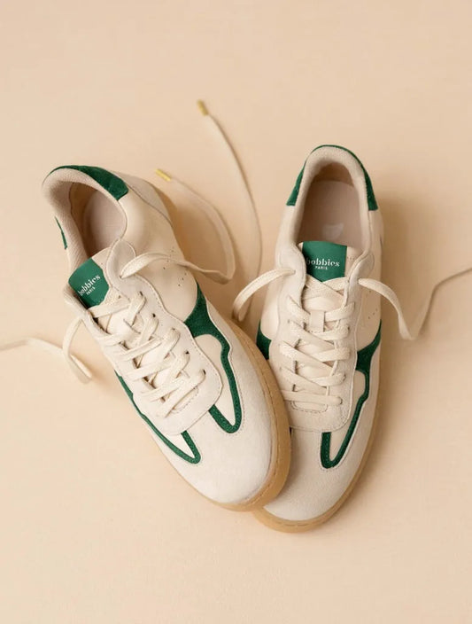 Cream & Fjord Green