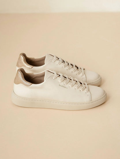 Cream & Iridescent Champagne