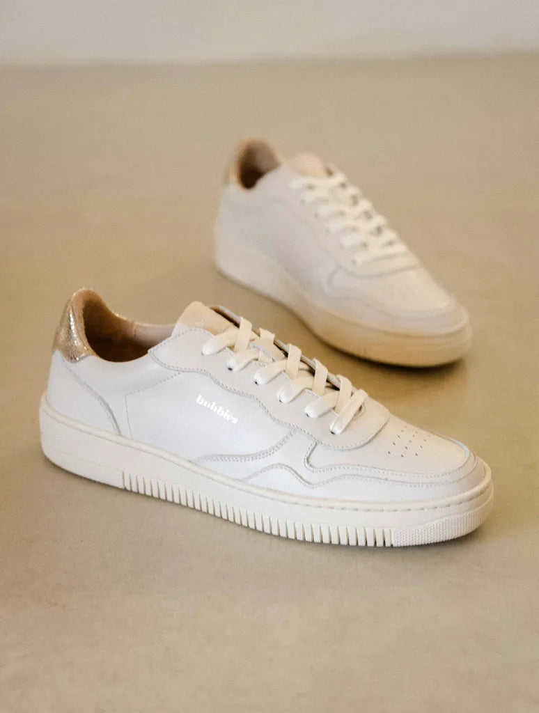 Off-White & Champagne Gold