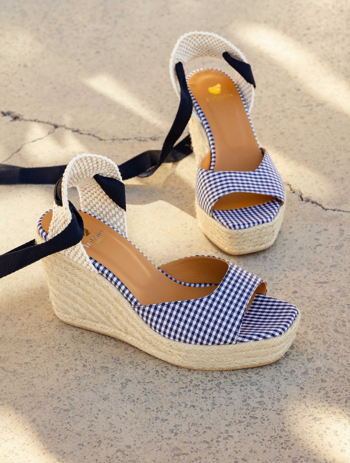 Navy Gingham