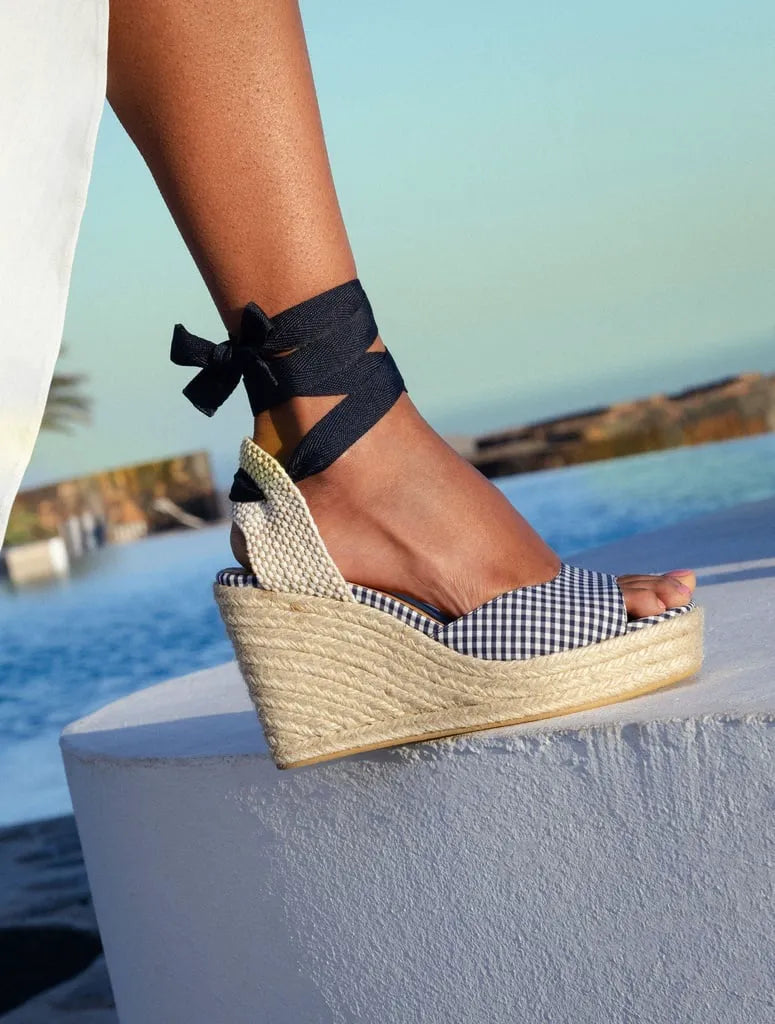 Navy Gingham