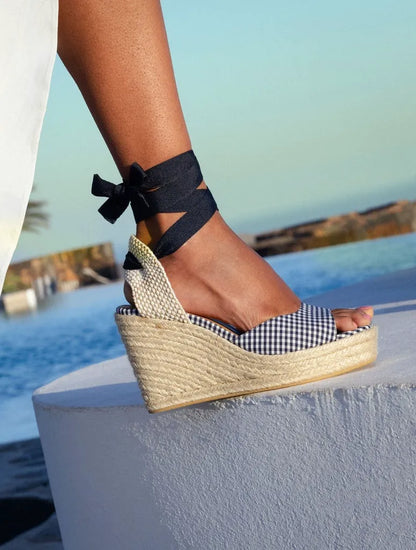 Navy Gingham