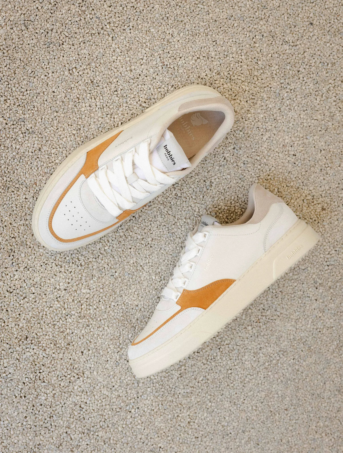 Off-White & Indian Saffron