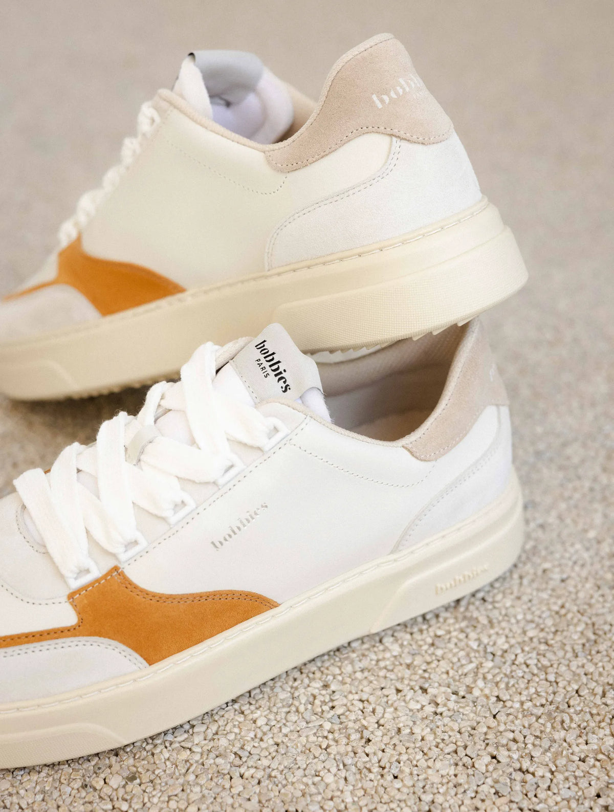 Off-White & Indian Saffron