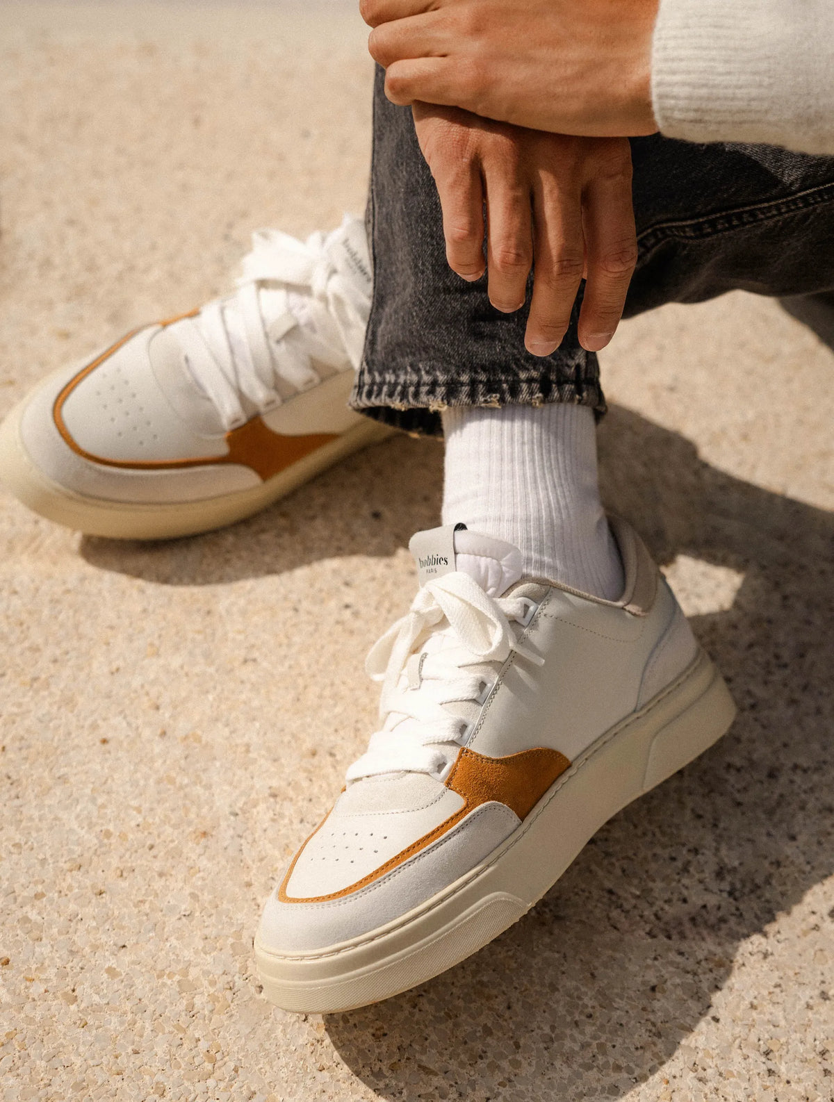 Off-White & Indian Saffron