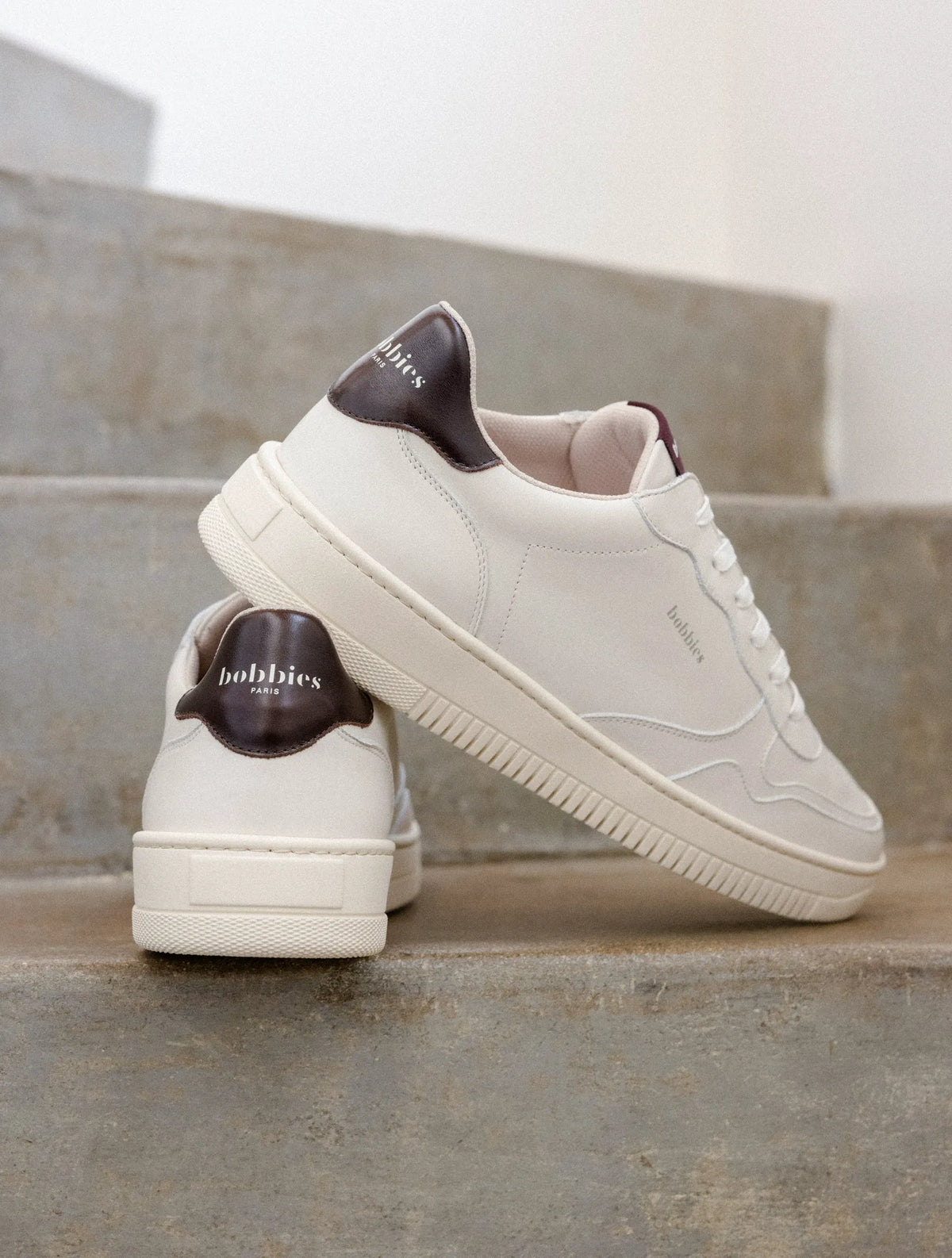 Off-White & Mahogany