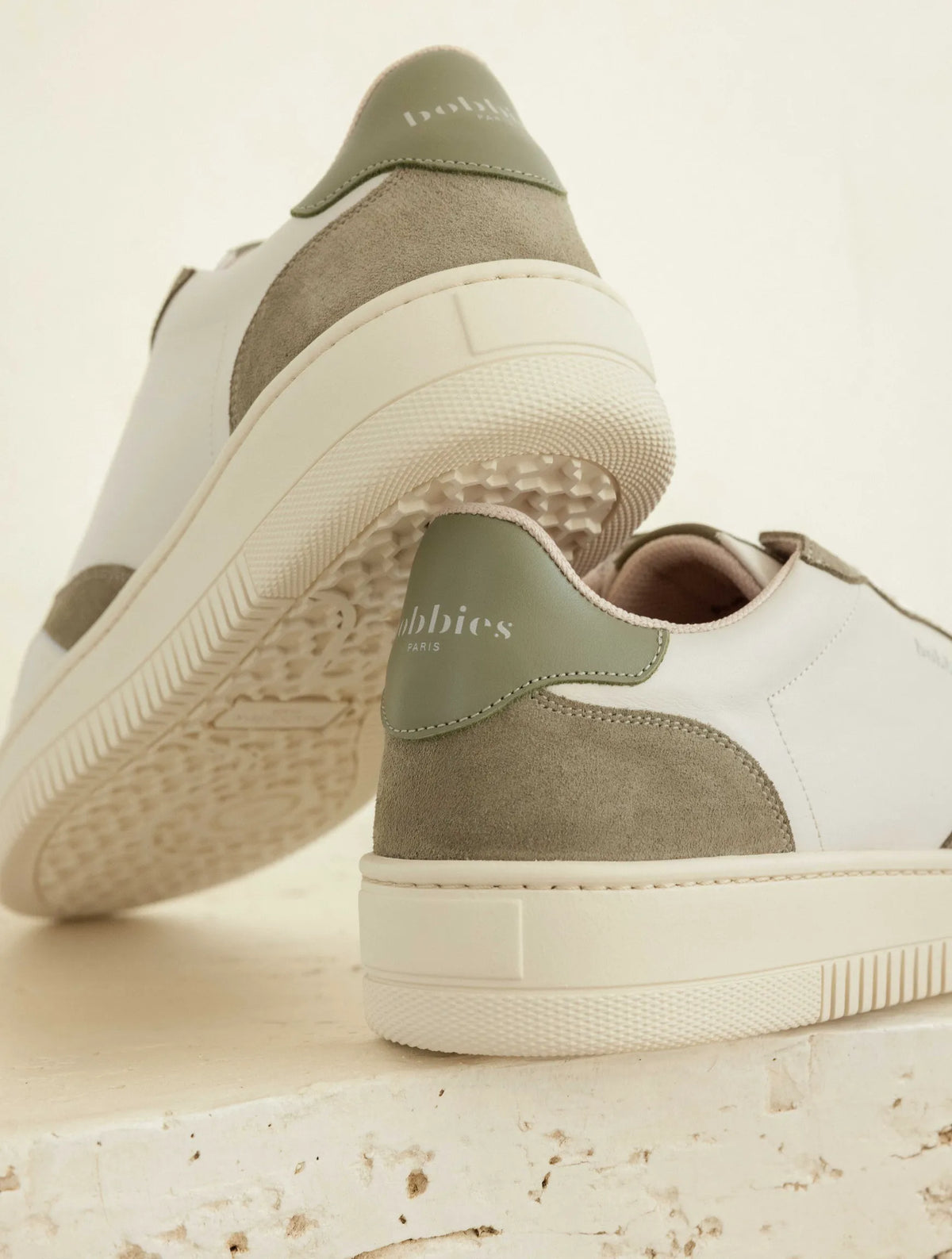 Off-White & Ash Green