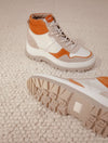 Off-White & Indian Saffron