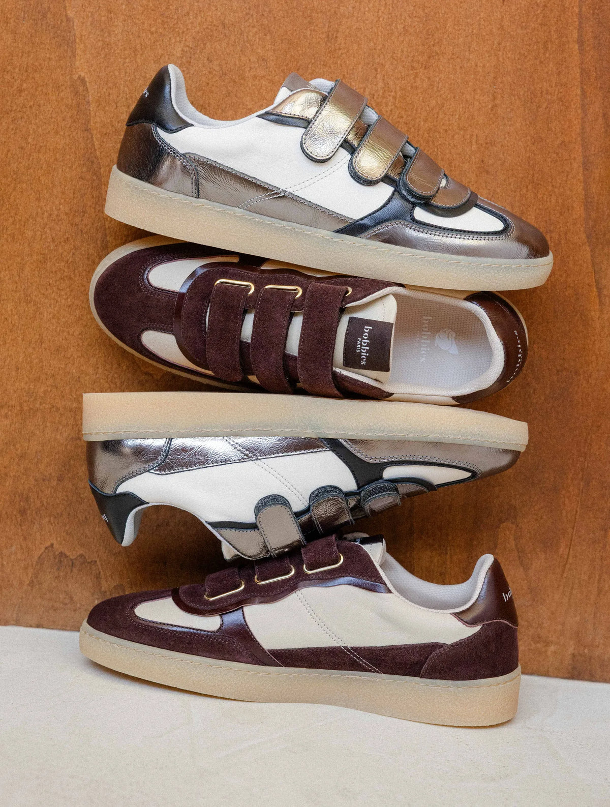 Beige & Truffle Brown