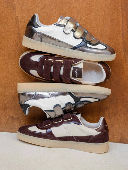 Beige & Truffle Brown