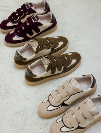 Cream & Mahogany