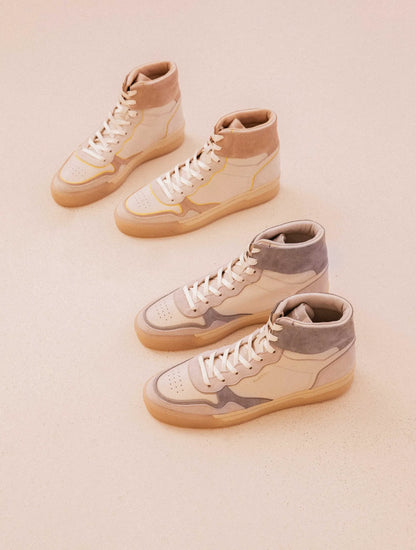 Off-White & Frosted Blue
